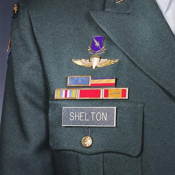 General Shelton Military Awards Decorations