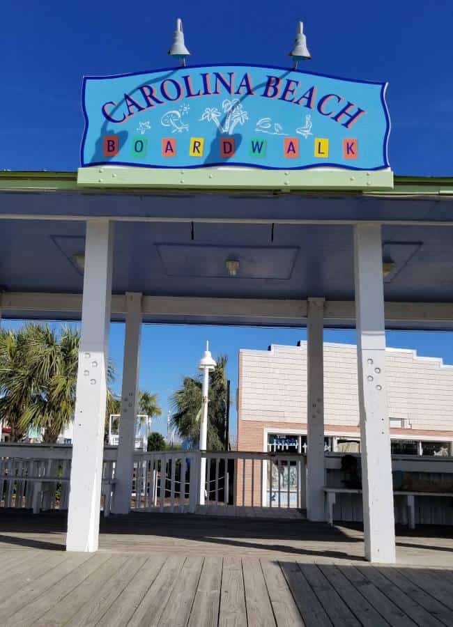 carolina beach boardwalk entrance