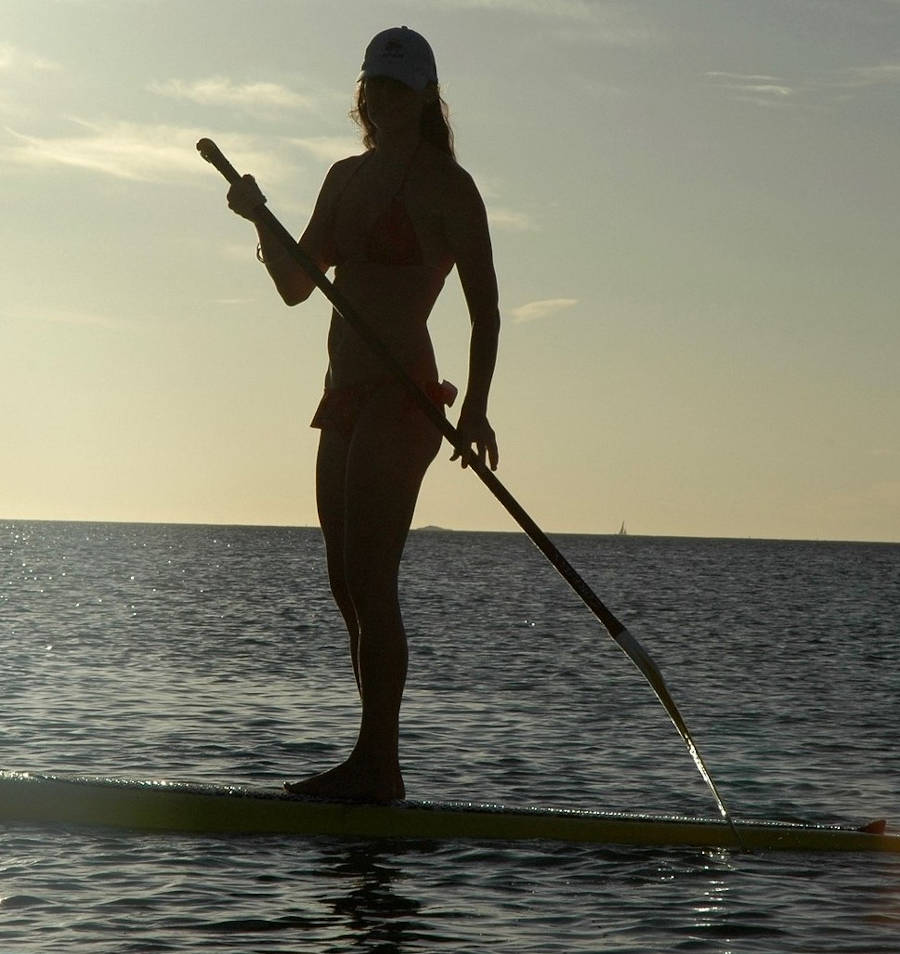 stand-up paddleboarding in wrightsville beach, nc