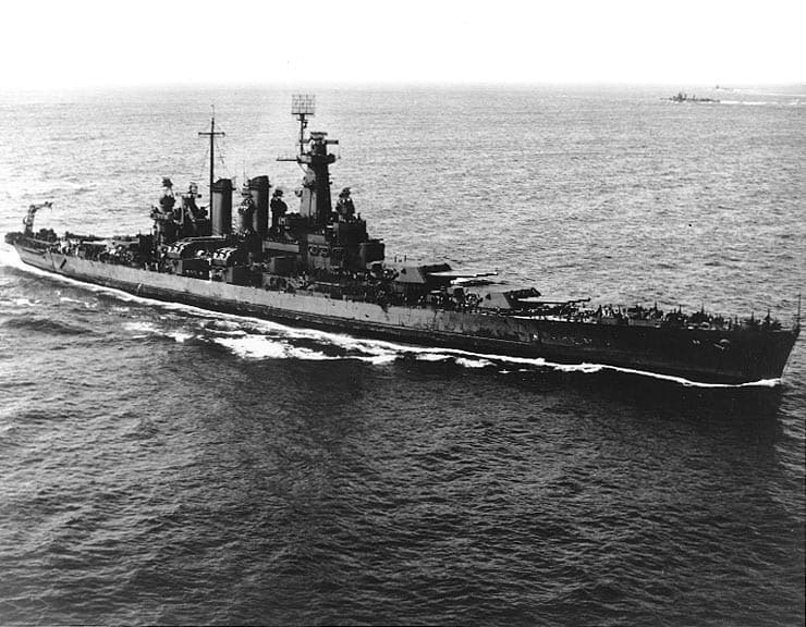 uss north carolina in hawaiian islands