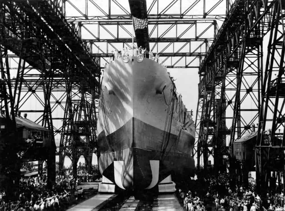 battleship nc launched at new york navy yard